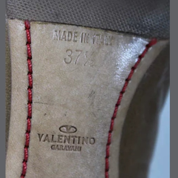 VALENTINO POINTED TOE PUMPS SIZE 7.5 M - Picture 4 of 8